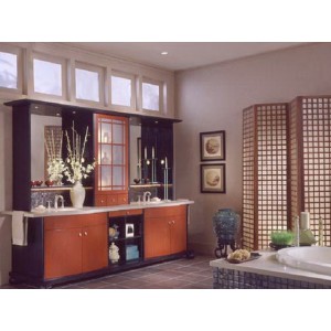 Asian Spice bath by Wood-Mode