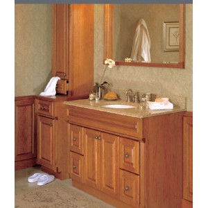 Monticello bath by Omega Cabinetry