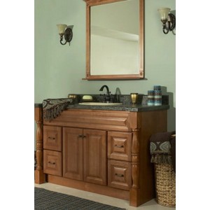 Rockport bath, JSI Cabinetry