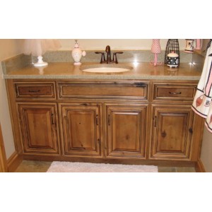Classic bath by Crown Cabinets