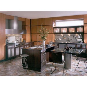 Art Deco kitchen, Wood-Mode