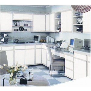 Aurora White kitchen by Marsh