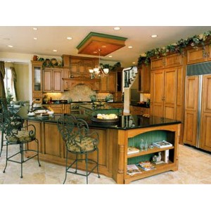 Custom Solid Color Accents kitchen, Mouser