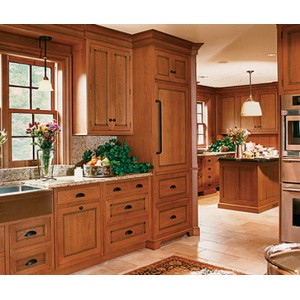 Diamond inlay kitchen, Quality Custom Cabinetry