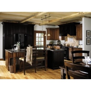 Heirloom Black kitchen, Schrock