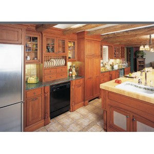 Montego Square kitchen, Omega Cabinetry