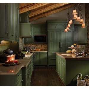 Mountain Retreat kitchen, Wood-Mode