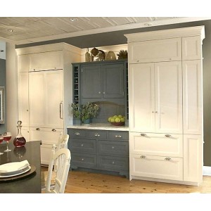 Oyster White & Bay Blue Fairfield kitchen, Heritage