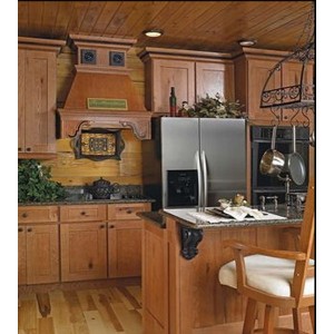 Retreat Oak kitchen by Wellborn Forest