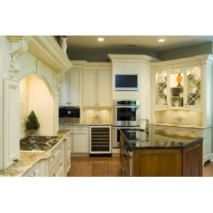 Olympus kitchen by Cuisines Laurier