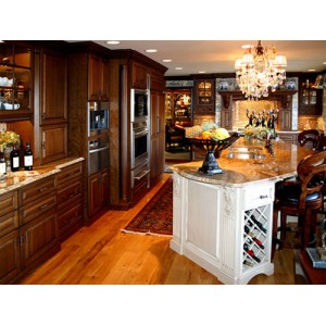 Romance kitchen, Ovation Cabinetry